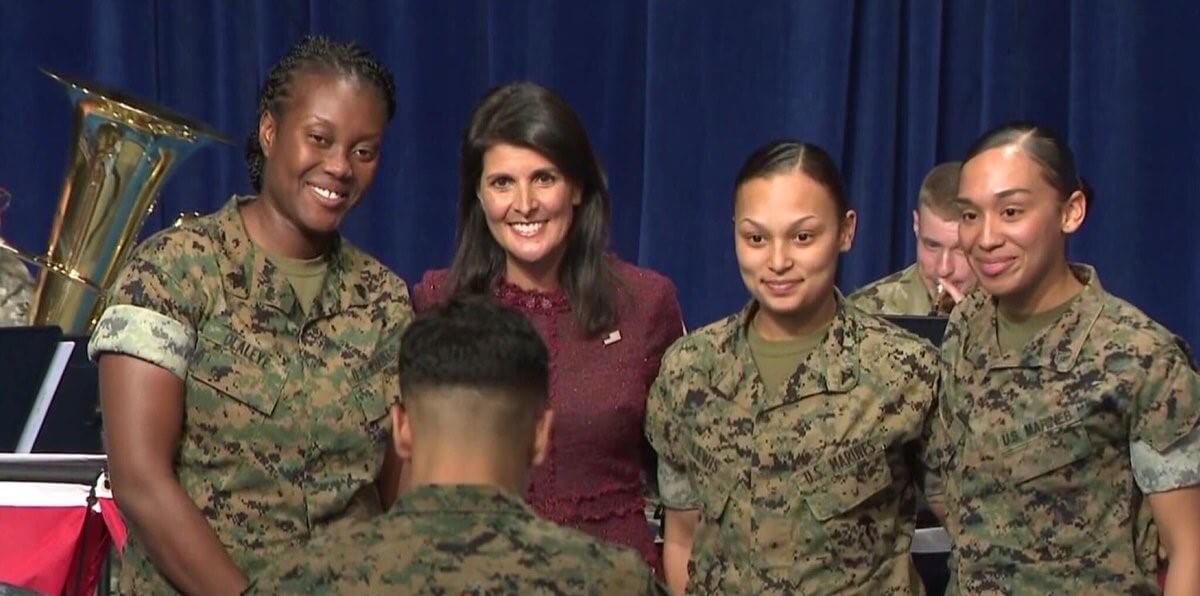 Nikki Haley brings military connection to UN post