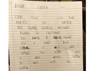 This Military Kid Just Asked Santa for the Sweetest Gift—and She Won’t Be Disappointed