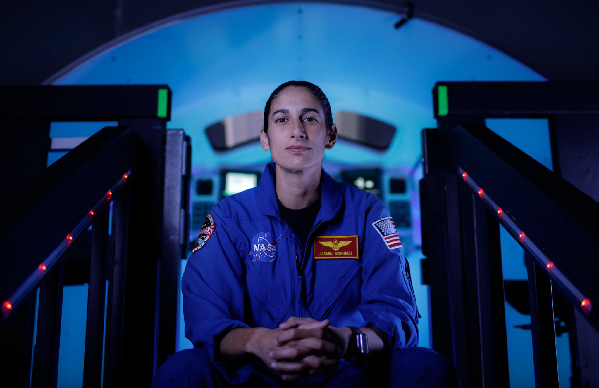 Marine achieves childhood dream of becoming an astronaut