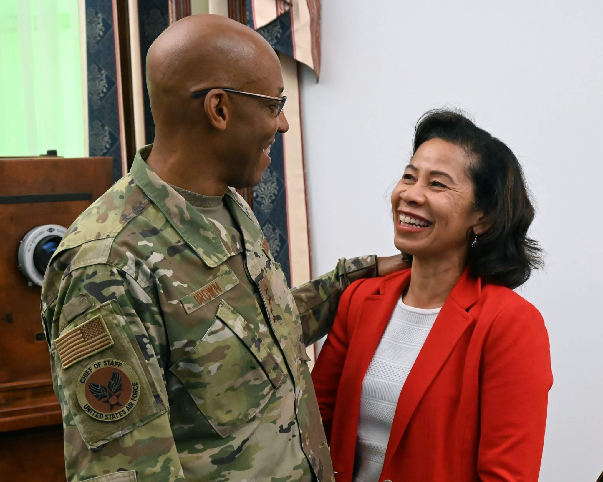Meet the Air Force’s top couple