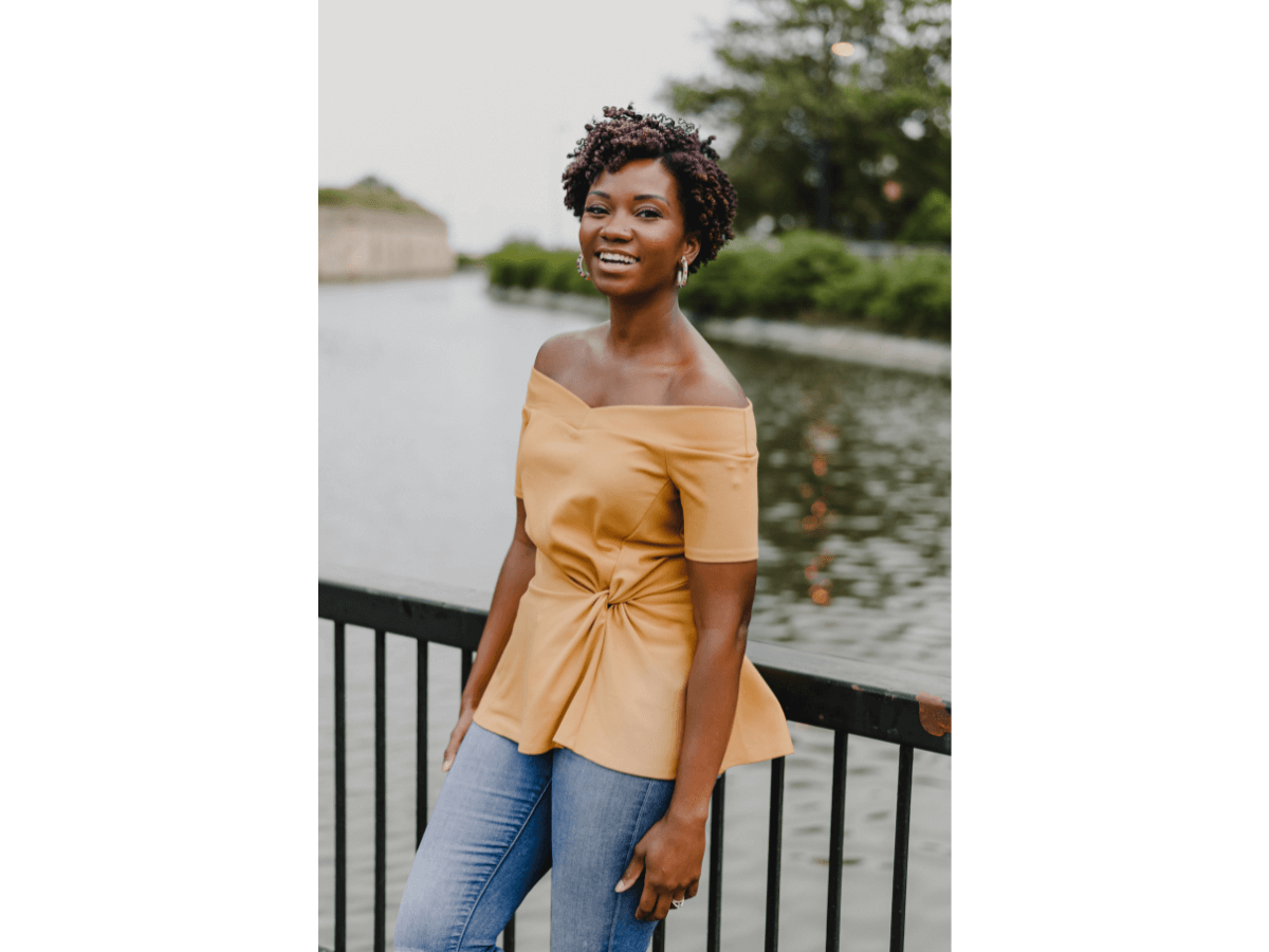 Air Force spouse makes waves with temporary hair color for textured hair