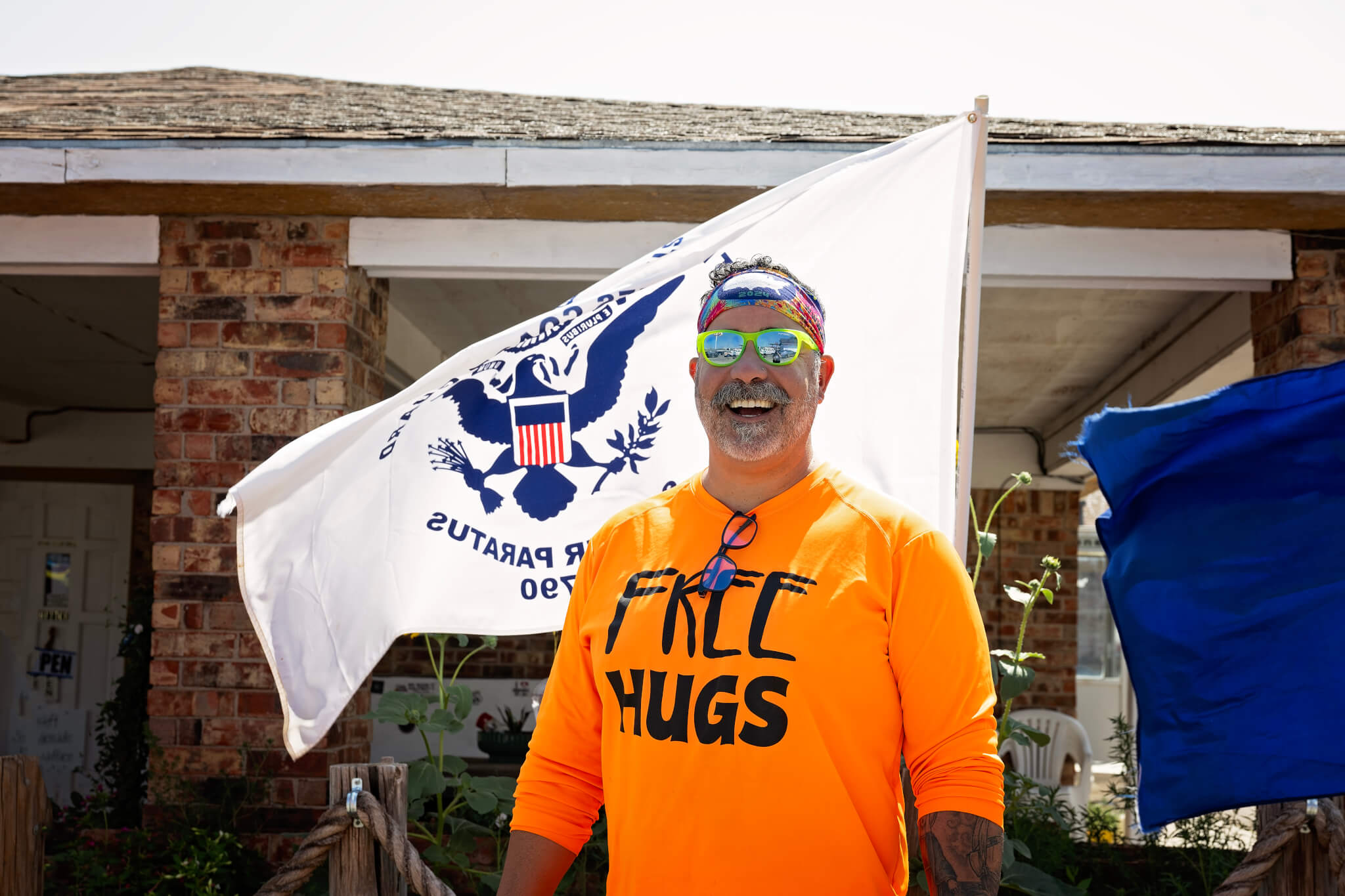 Coast Guard veteran walks across America for mental health