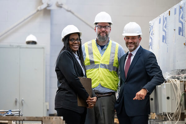 A group of individuals who are involved in Villanova University's Project Management Institute