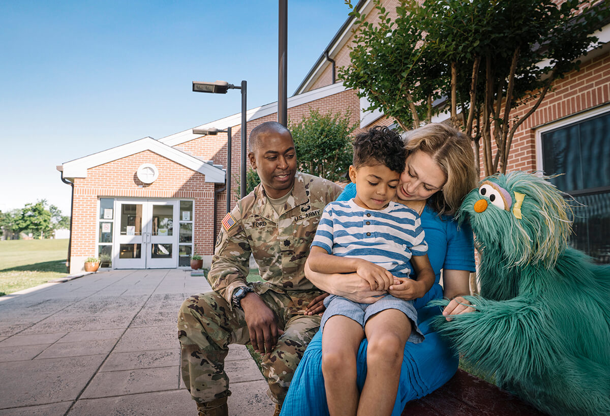 Sesame Street unveils new military family resources after feedback from listening tour