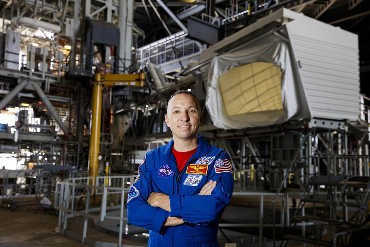 Portrait of NASA astronaut Randy Bresnik