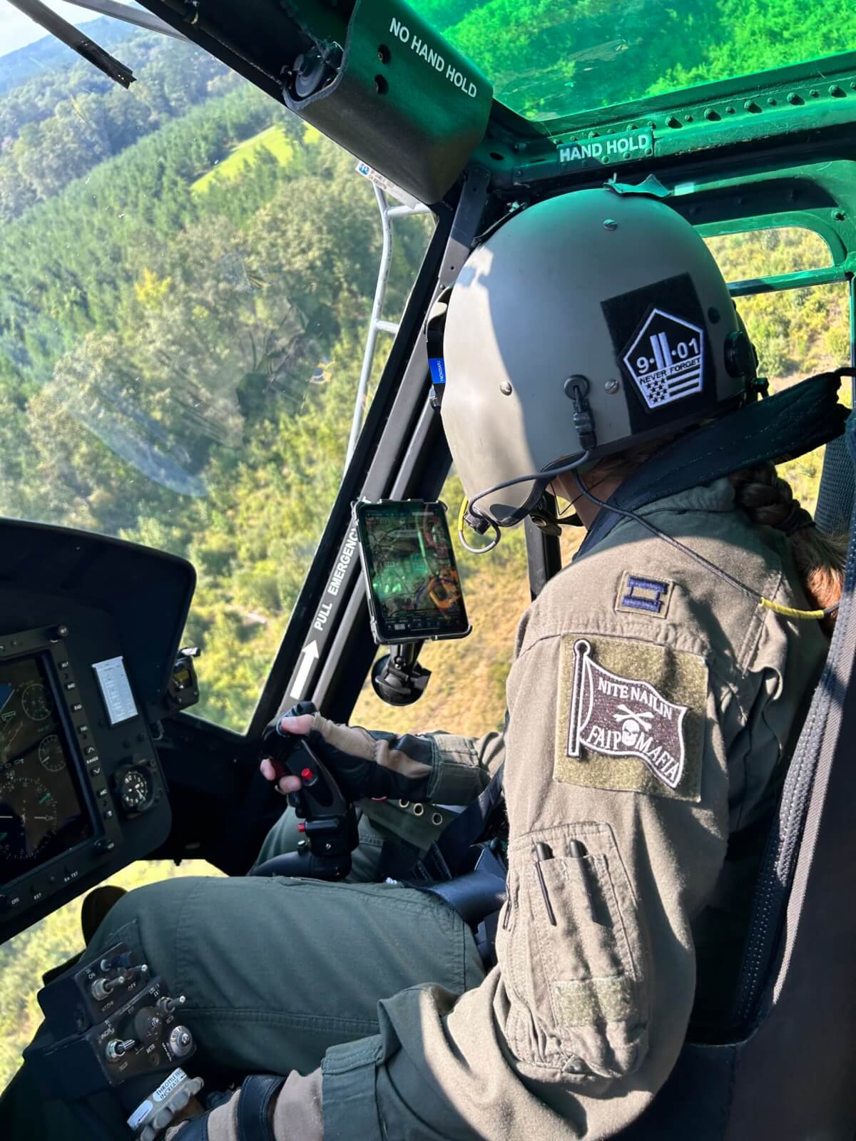 Huey pilot takes on personal mission to carry names of 9/11 victims across US communities